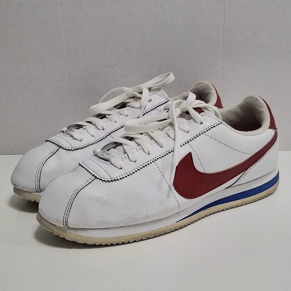 Nike Cortez '72 OG Forrest Gump Men’s Shoes White Red 882254-164 Size 9.0